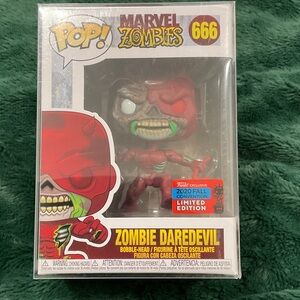 Funko Marvel Zombies Daredevil Figure - Red and Green
